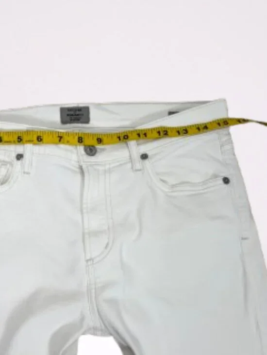 Citizen of Humanity Mid Rise Emannuelle Slim Boot Stretch Jeans Size 28x33 White - Picture 10 of 13